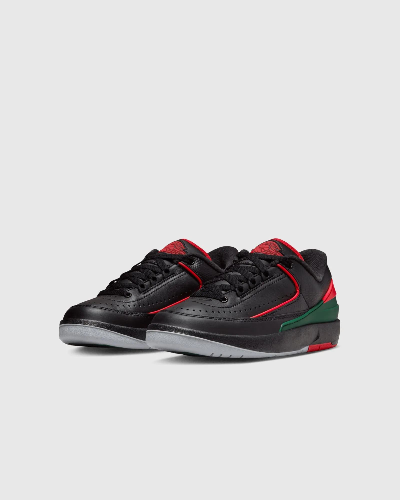 AIR JORDAN 2 RETRO LOW "CHRISTMAS" GS Stretch Fabric Active People Angel Mood
