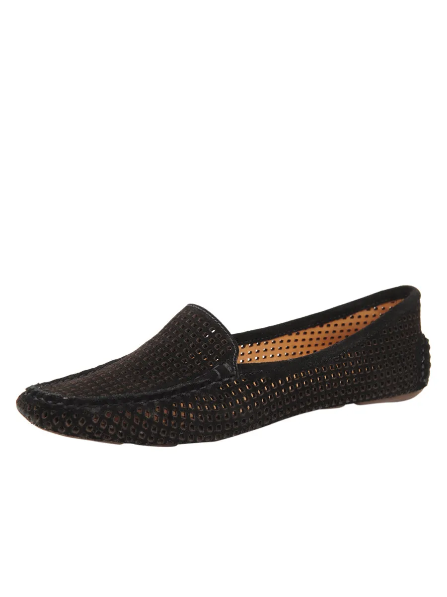 Barrie Perforated Driving Moccasin Flexible Fit