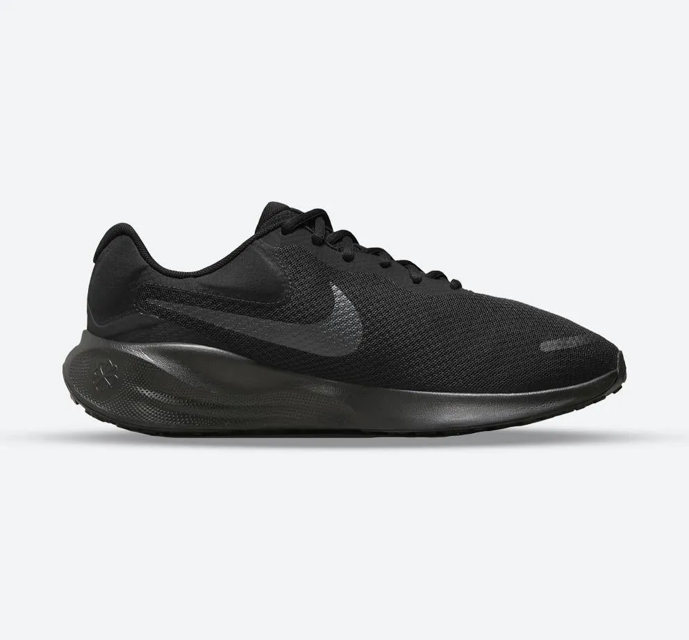 Men's Wide Fit Nike FB8501-001 Revolution 7 Running Sneakers Green Core Winter Warm