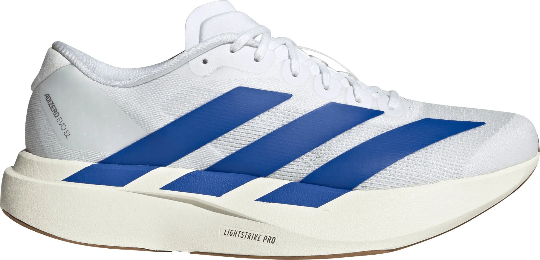 adidas Adizero EVO SL Mens Running Shoes - White Path Free Autumn Tone