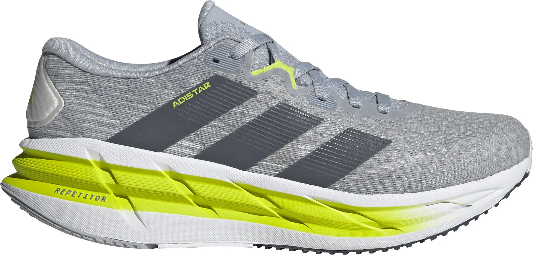 Seamless Fit Gym Workout adidas Adistar 4.0 Mens Running Shoes - Grey