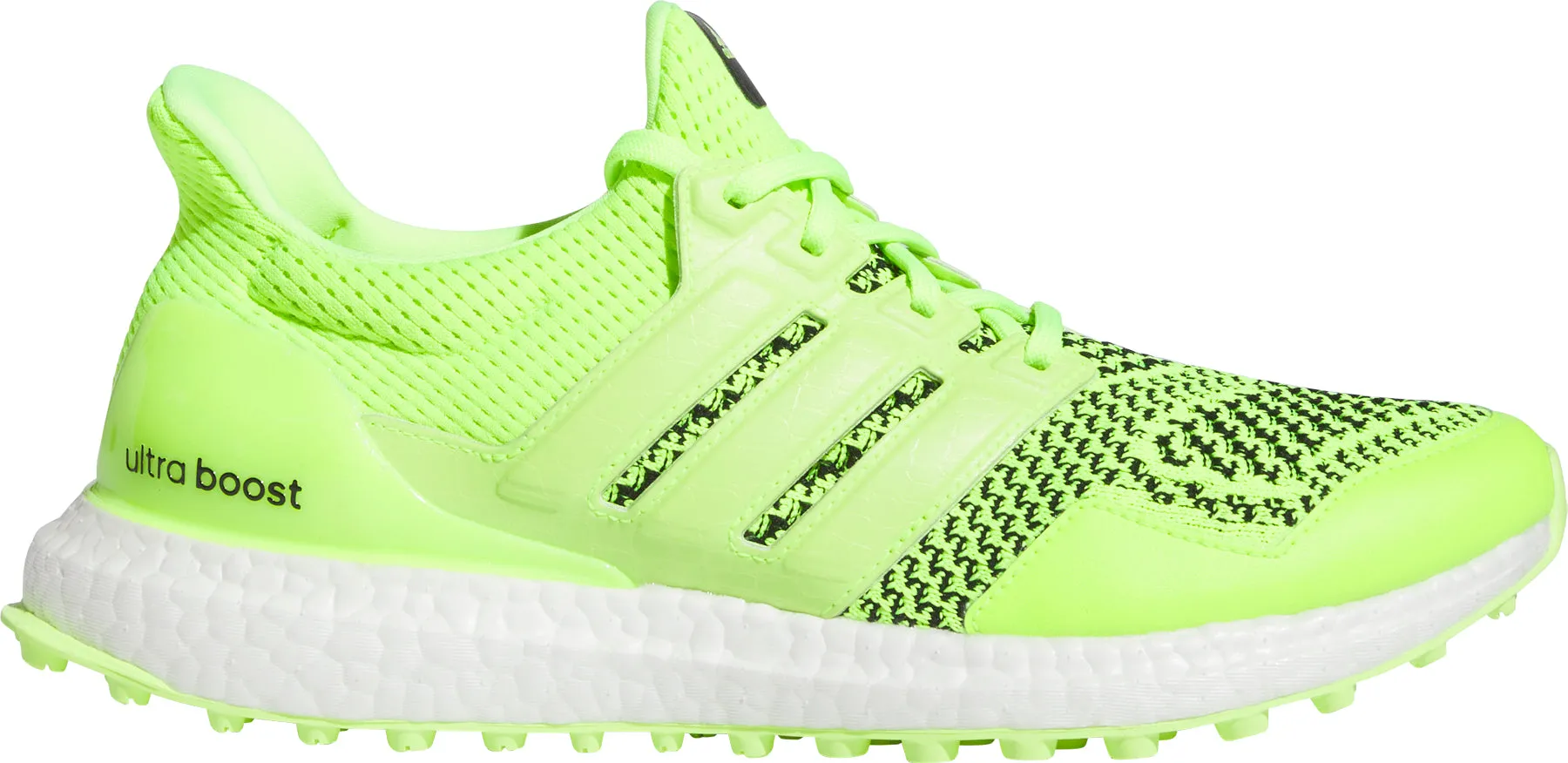 adidas Ultra Boost Spikeless Golf Shoes - Green Durable Build Hiking Trails Hot Pick