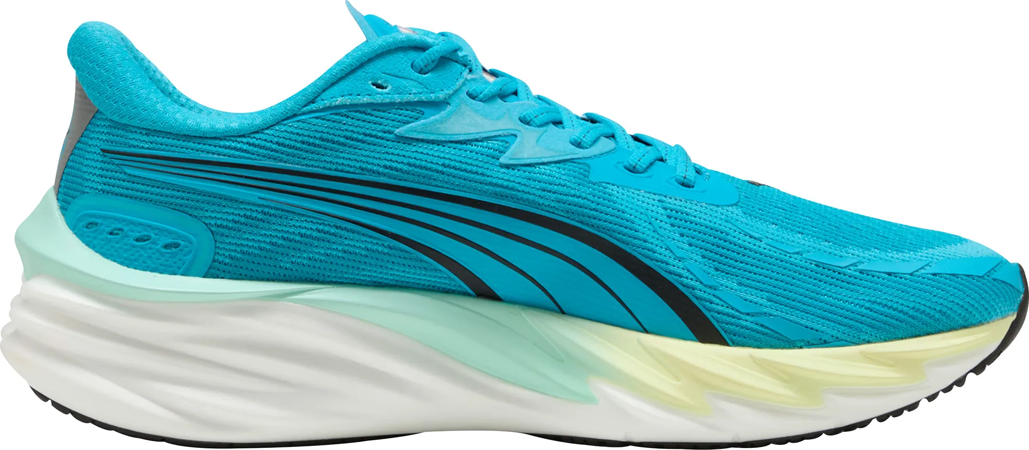 Low Arch Pilates Cool Puma Velocity Nitro 4 Mens Running Shoes - Blue