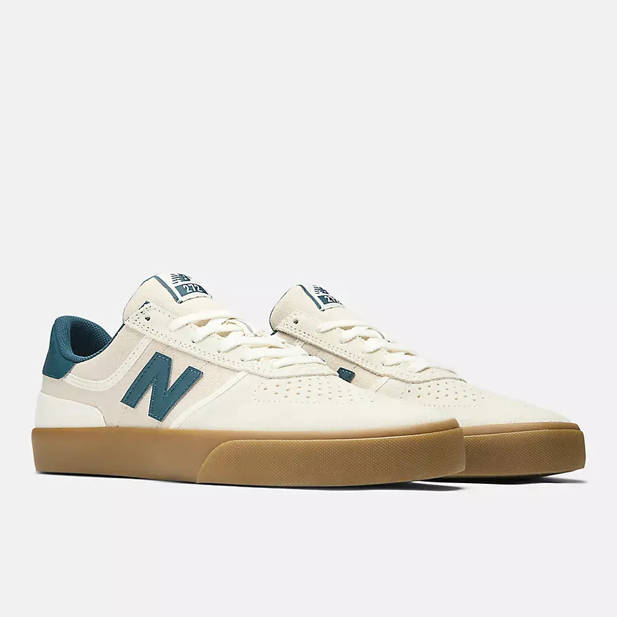 Outdoor Leisure New Balance Numeric 272 Team Skateboard Shoe - Sea Salt With Deep Ocean