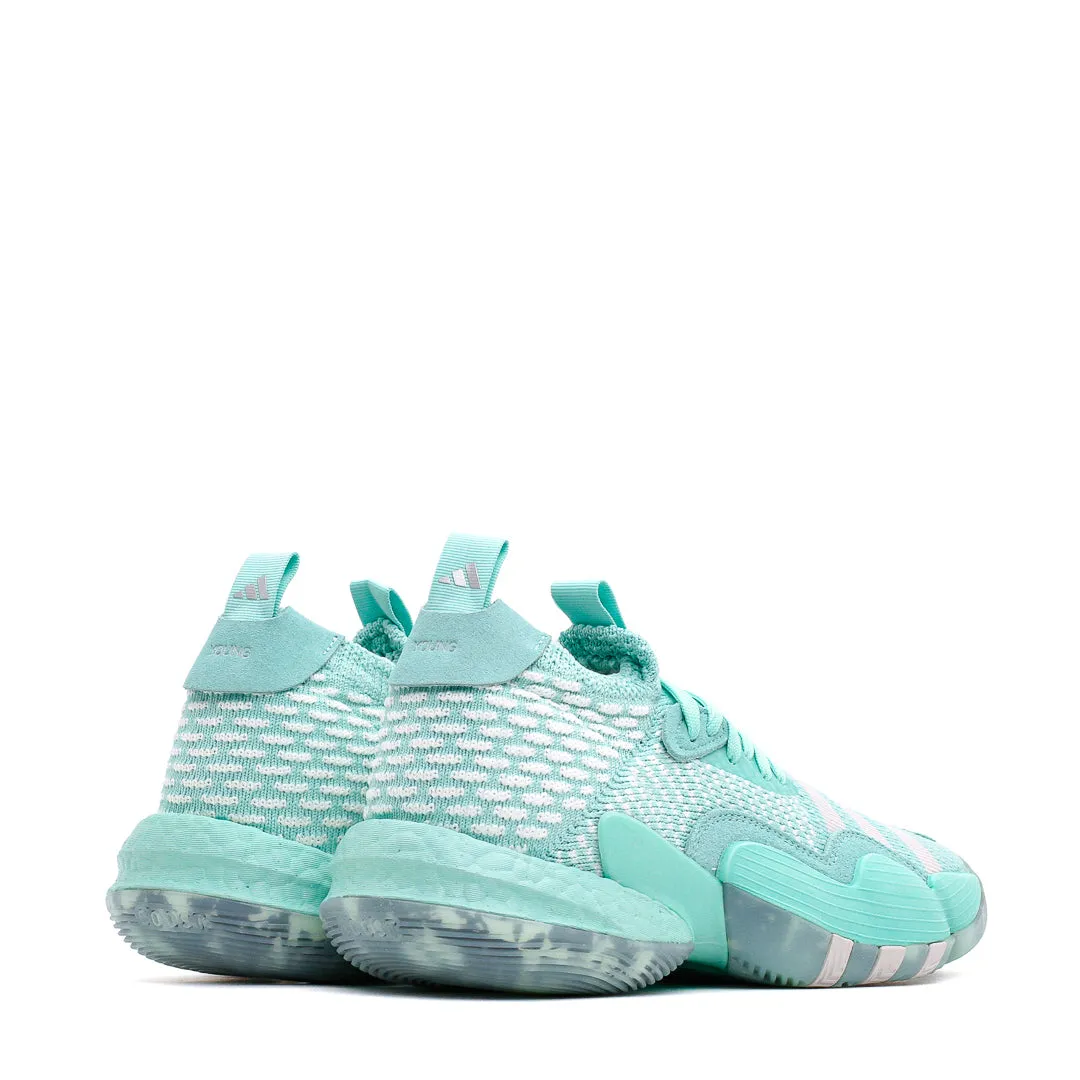 Adidas Basketball Men Trae Young 2 Green Mint IG5333 Abrasion Resistant Material