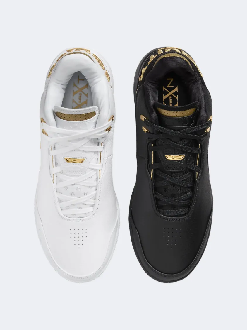 Fast Break Lightweight Support Nike Zoom Lebron Nxxt Generation Ampd Men Basketball Shoes White/Gold/Black