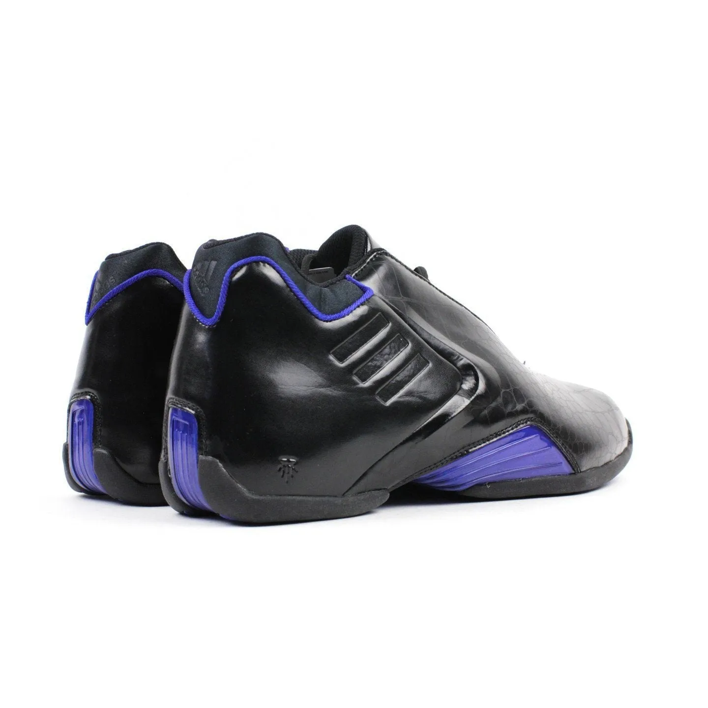 Adidas Basketball Tmac 3 Retro Tracy McGrady Black Blue C75307 Adaptive Torsion System Soft Leather