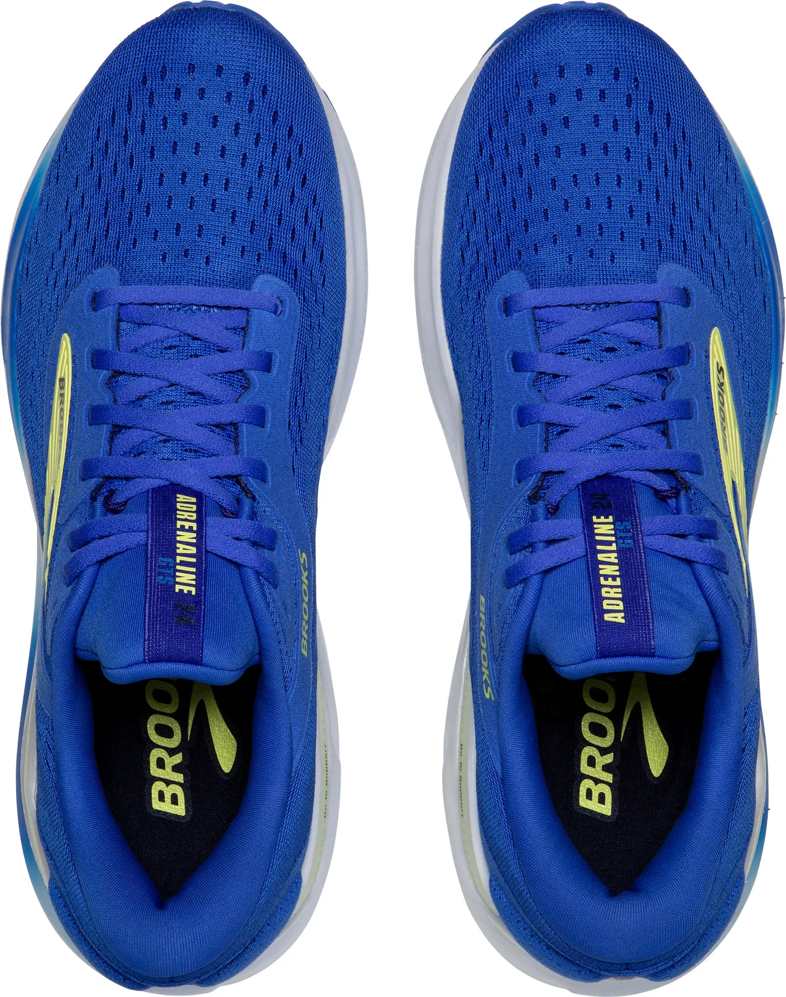 Field Fast Brooks Adrenaline GTS 24 WIDE FIT Mens Running Shoes - Blue