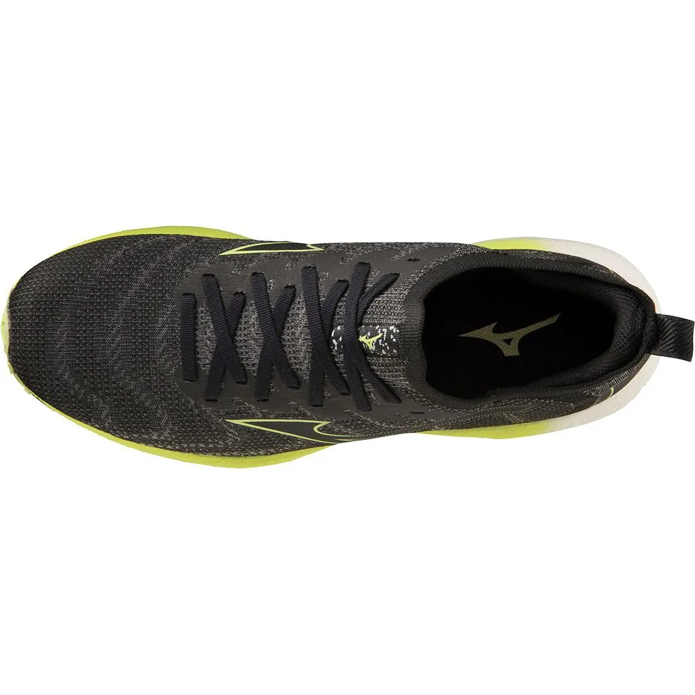 Digital Run Mizuno Wave Neo Wind Mens Running Shoes - Black