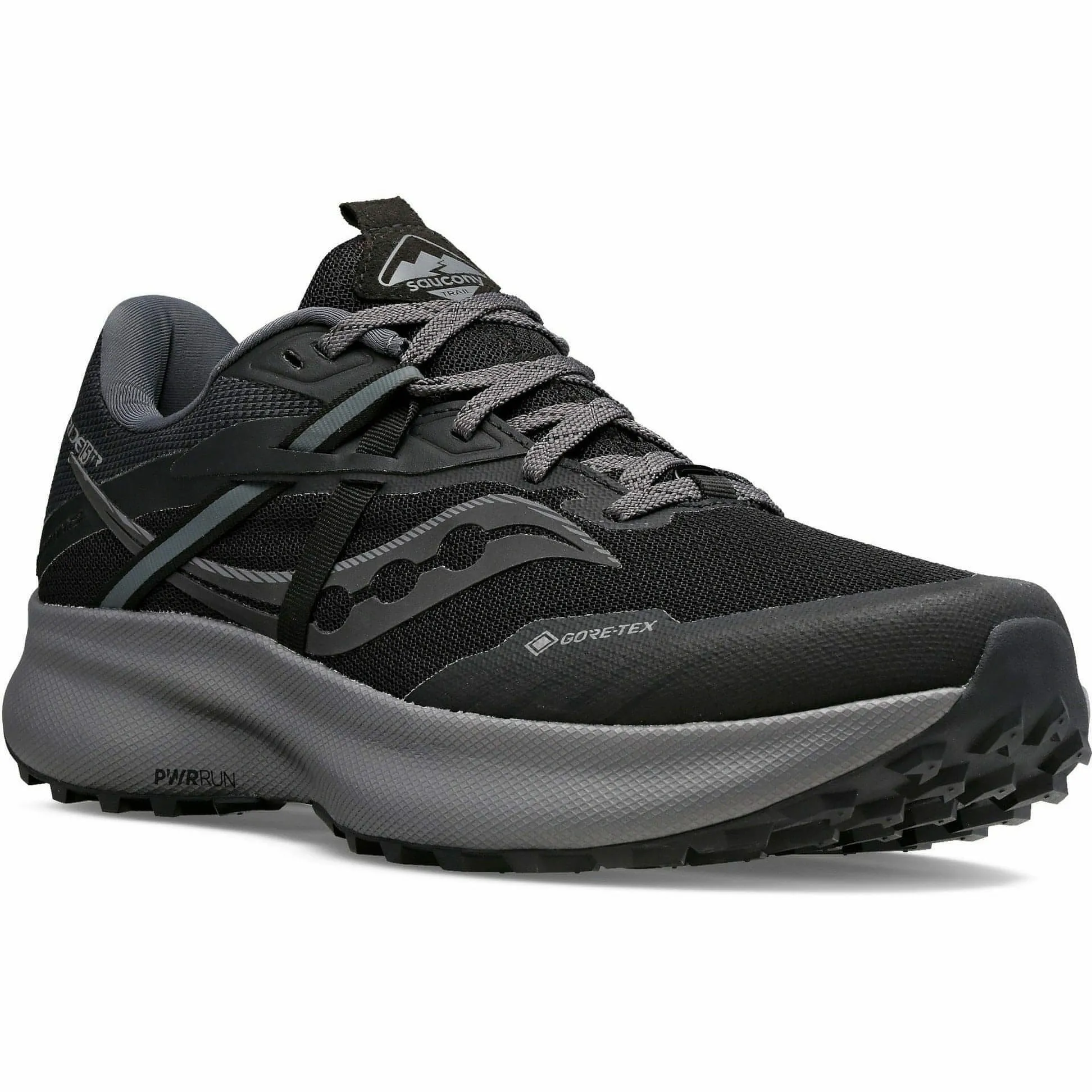 Rich Jewel Saucony Ride 15 TR GORE-TEX Mens Trail Running Shoes - Black