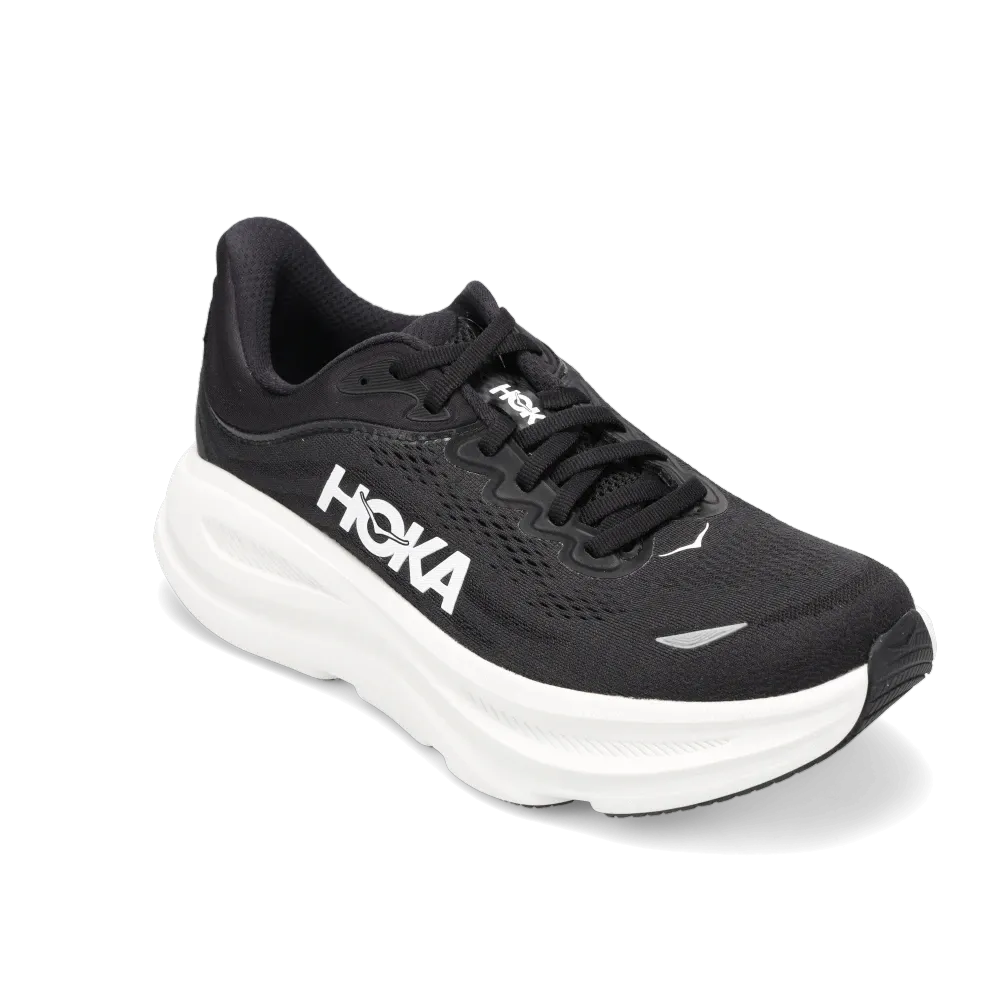 Women's Bondi 9 (WIDE) Black/White Buckle Fit