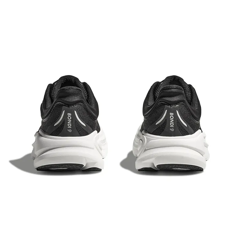 Women's Bondi 9 (WIDE) Black/White Runway Glow Comfort Grip