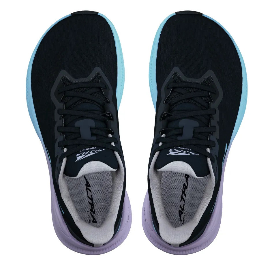 weekend Comfort - enhanced Altra Women's Experience Flow 2 Running Shoes in Black/Light Blue AW25