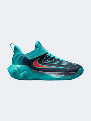 Nike Giannis Immortality 4 Ps-Unisex Basketball Shoes Dusty Cactus/Crimson Durable Rubber Tread Dynamic Heel Lock