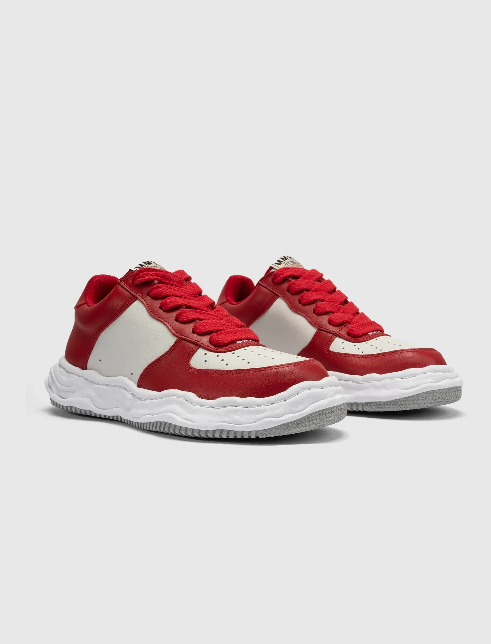 WAYNE LOW "WHITE/RED" Anti Odor