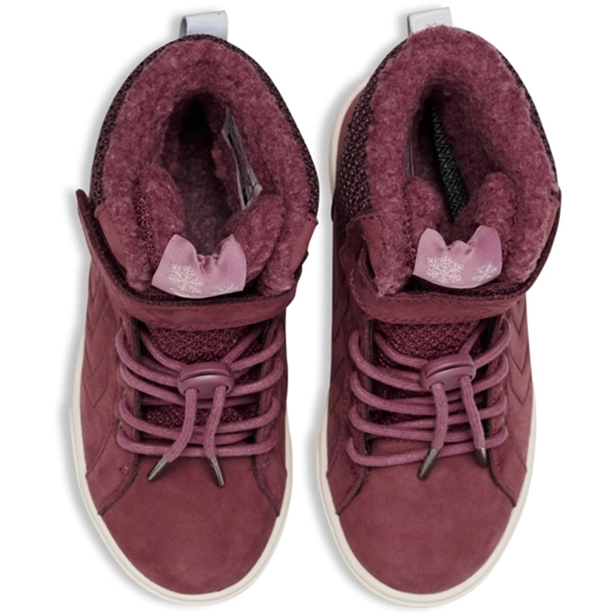 Hummel Splash Tex Jr Winter Boots Rose Brown Snowfall Safety snowy days