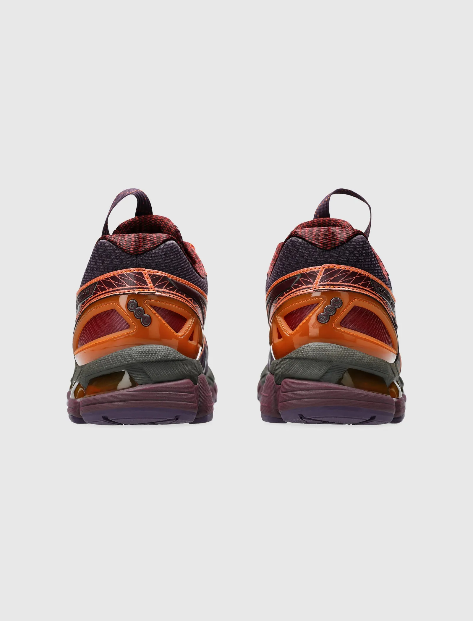 UB10-GEL-KAYANO 20 "DEEP BLUM/ BEET JUICE" Peace Step Ultra Light Urban Walkers