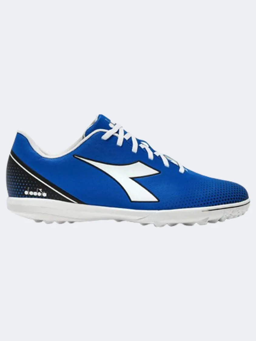 Diadora Pichichi 7 Men Football Shoes Blue/White/Black Dynamic Speed Defend Strong