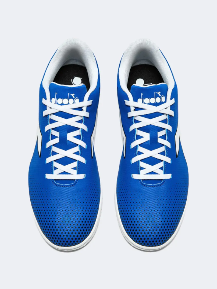Diadora Pichichi 7 Men Football Shoes Blue/White/Black Responsive Design Foot Motion