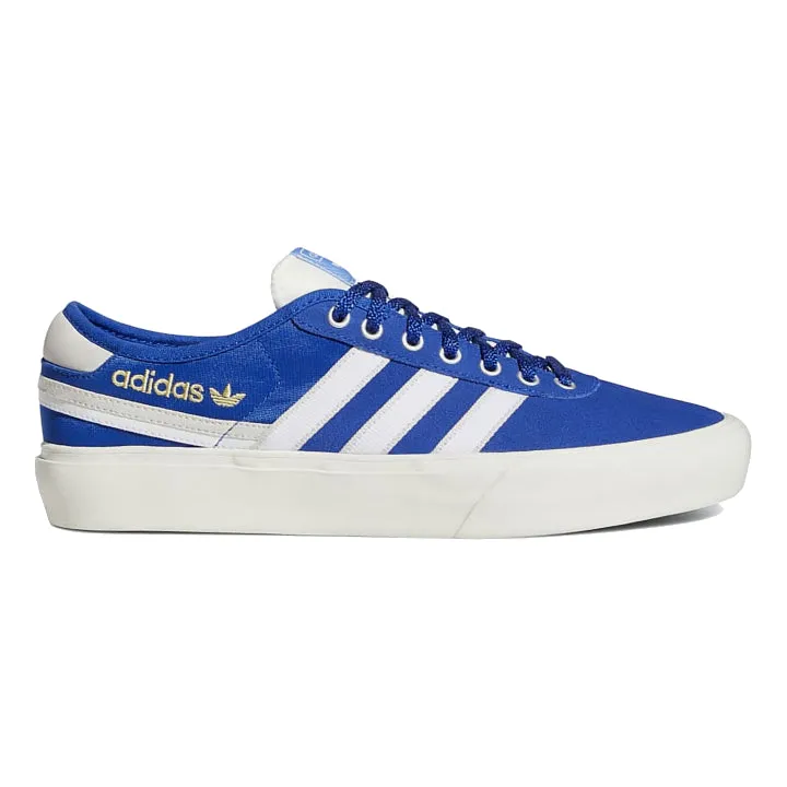 Action Ready Responsive Adidas Delpala Premiere Shoes - Team Royal Blue/White/Grey One