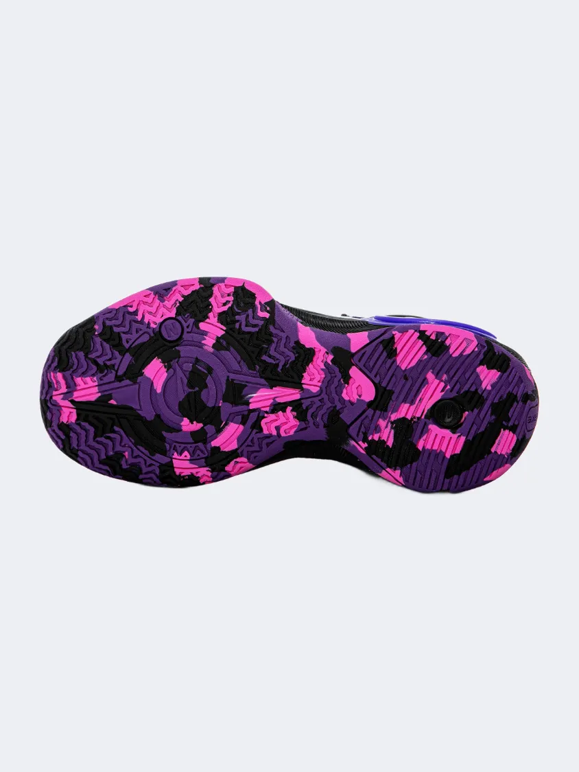 Erke Gs-Boys Basketball Shoes Blue Purple/Black ComfortDesign