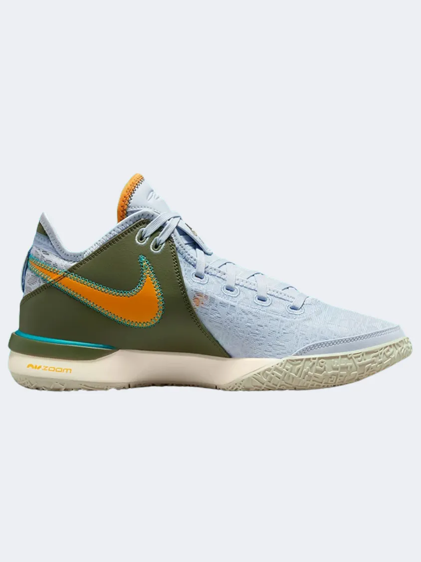Responsive Cushioning System Nike Zoom Lebron Nxxt Gen Men Basketball Shoes Blue Tint/Teal