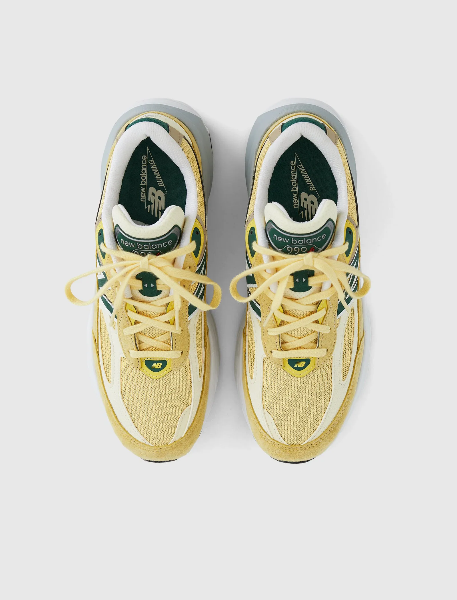 990V6 "PALE YELLOW" Leather Upper