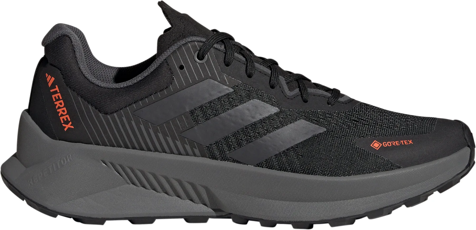 adidas Terrex Soulstride Flow GORE-TEX Mens Trail Running Shoes - Black Nature Walk