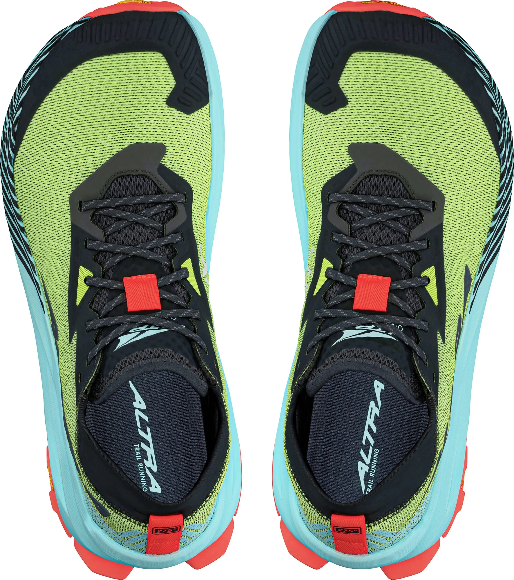 Altra Olympus 275 Mens Trail Running Shoes - Black Couple Pair Dynamic Edge