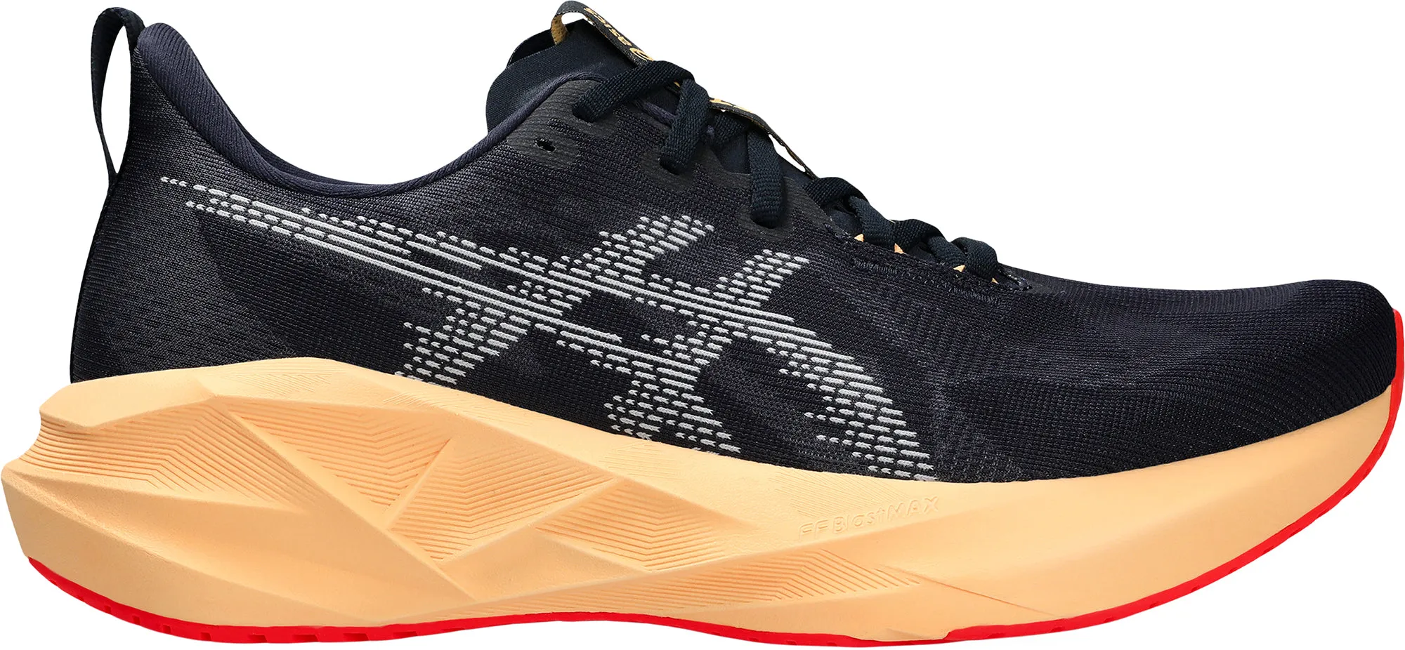 Asics NovaBlast 5 Mens Running Shoes - Blue Camera Look Anti Odor Outdoor Explorers