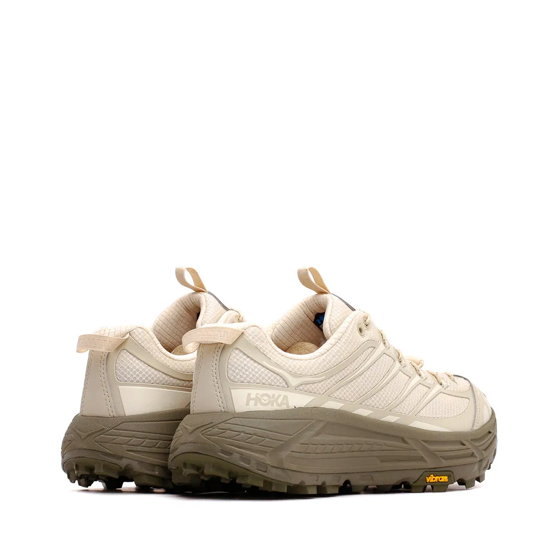 All Terrain Health Focused Hoka One One Unisex Mafate Three2 Oat Milk Eucalyptus 1141572-OLY