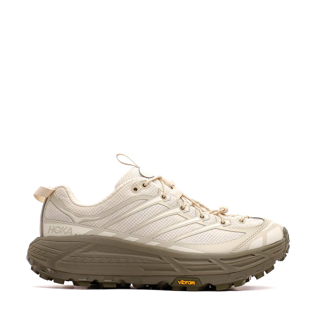 Fairy Step Hoka One One Unisex Mafate Three2 Oat Milk Eucalyptus 1141572-OLY