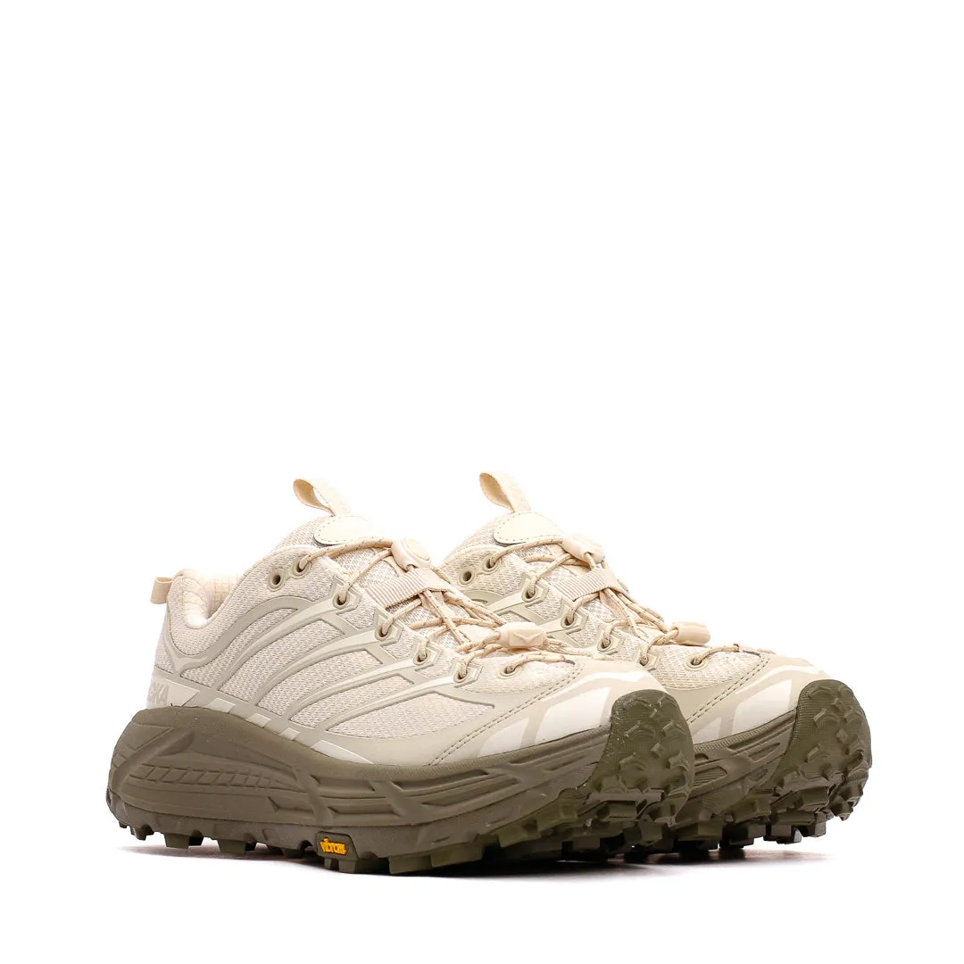 Eva Midsole Story Glow Hoka One One Unisex Mafate Three2 Oat Milk Eucalyptus 1141572-OLY