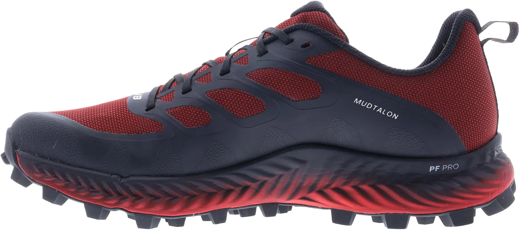 Game Ready Inov8 MudTalon WIDE FIT Mens Trail Running Shoes - Red