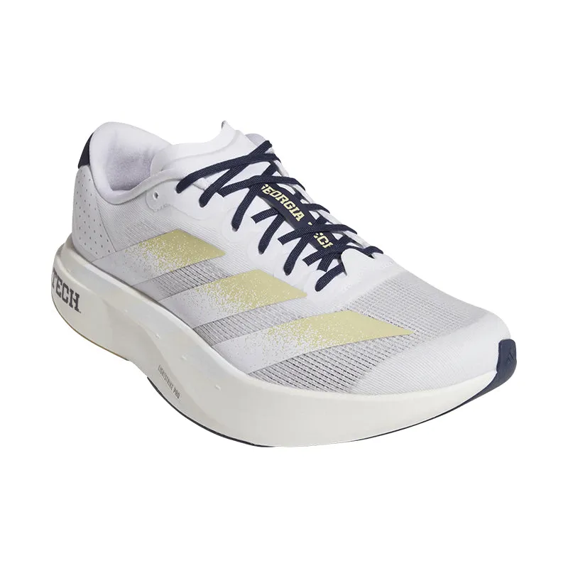 Men's Adizero EVO SL Georgia Tech White/Gold/Navy Tech Glow Trail Ease