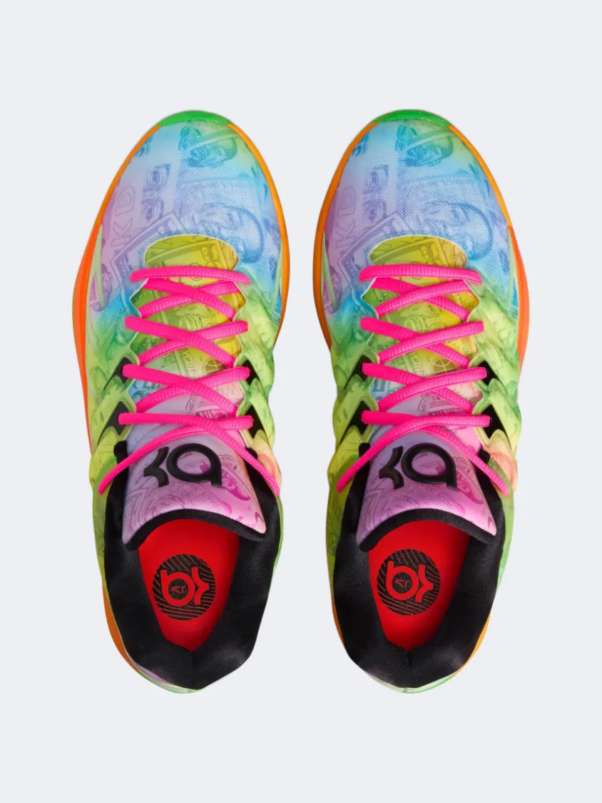 Nike Kd 17 Men Basketball Shoes Barely Volt/Blue Anti microbial