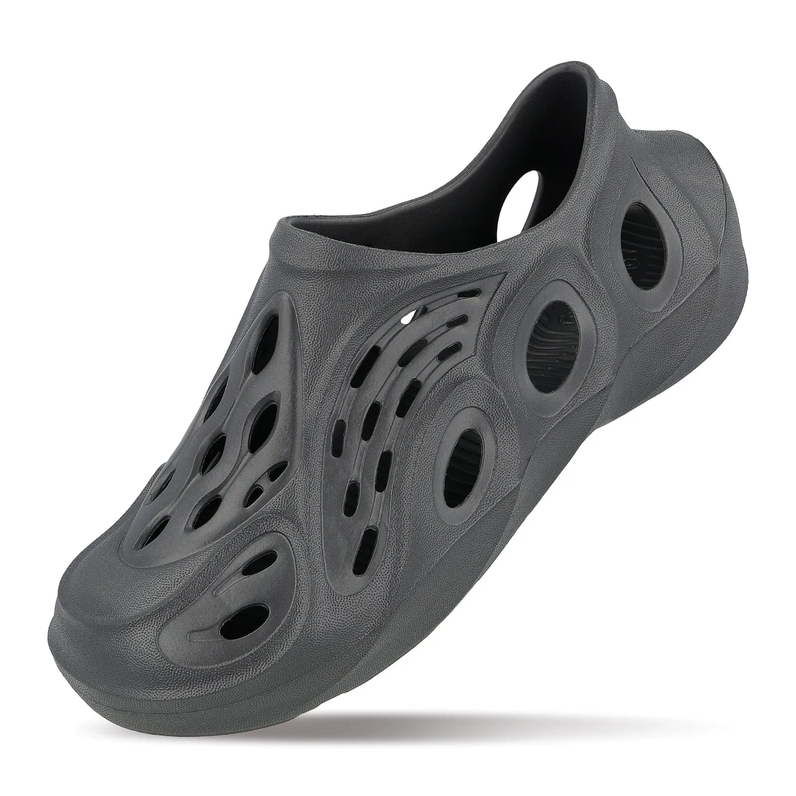 Men's Superclogs  - WC8710 Dark Grey Quick Drying Flexible Beach Shoes