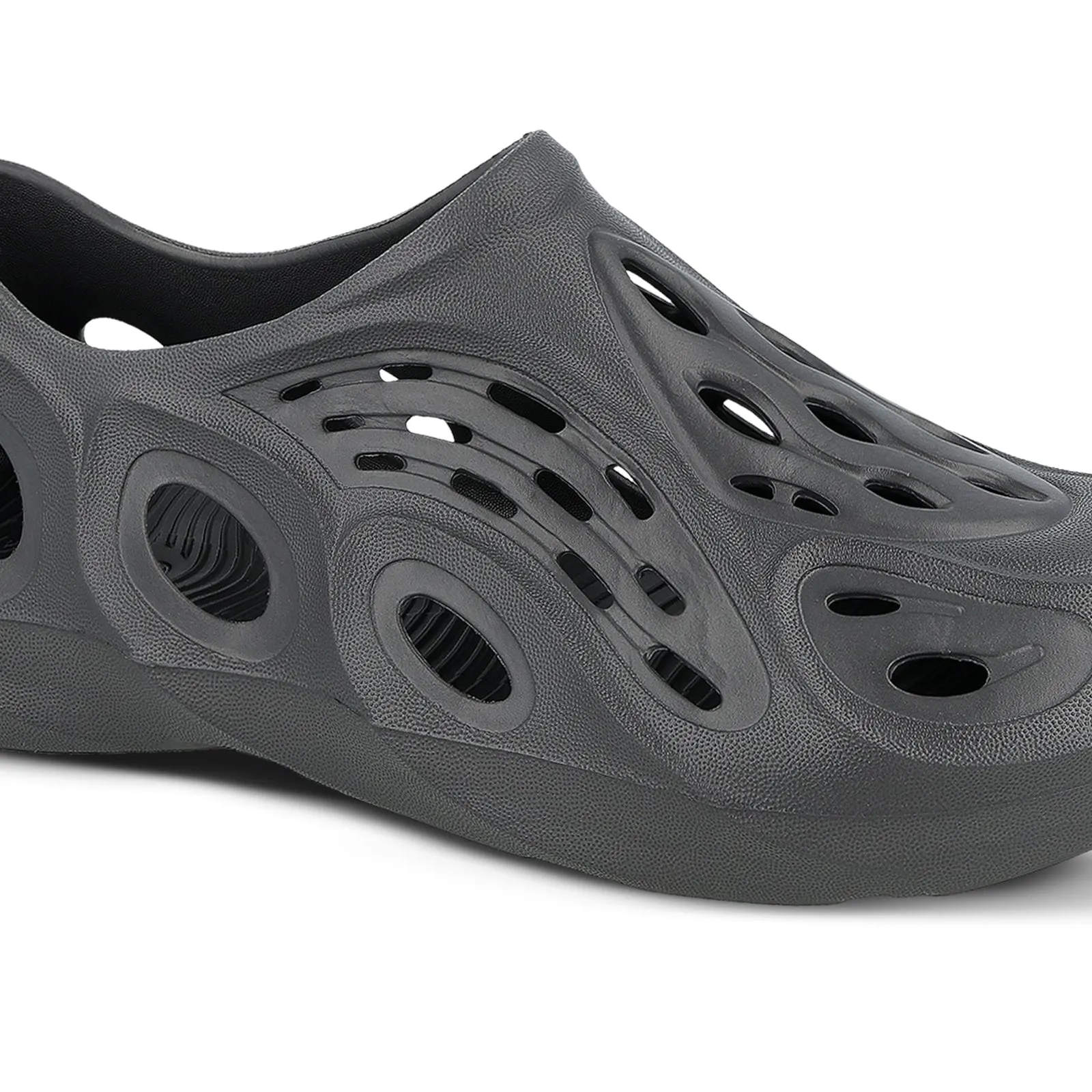 Men's Superclogs  - WC8710 Dark Grey Strappy Design Flexible Soft
