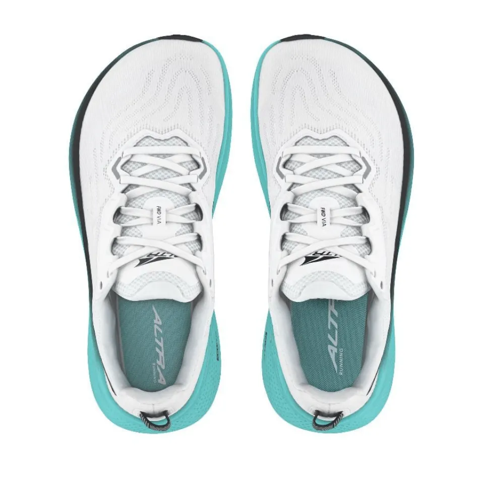 designer - brand shoes Altra Women's FWD Via Running Shoes in White/Green SS25
