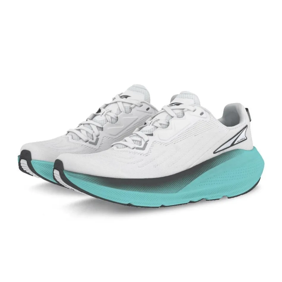Energy - Efficient Altra Women's FWD Via Running Shoes in White/Green SS25