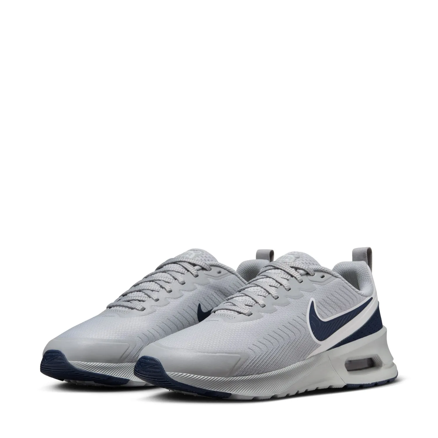 Air Max NuAxis - Mens elastic - lacing running shoes