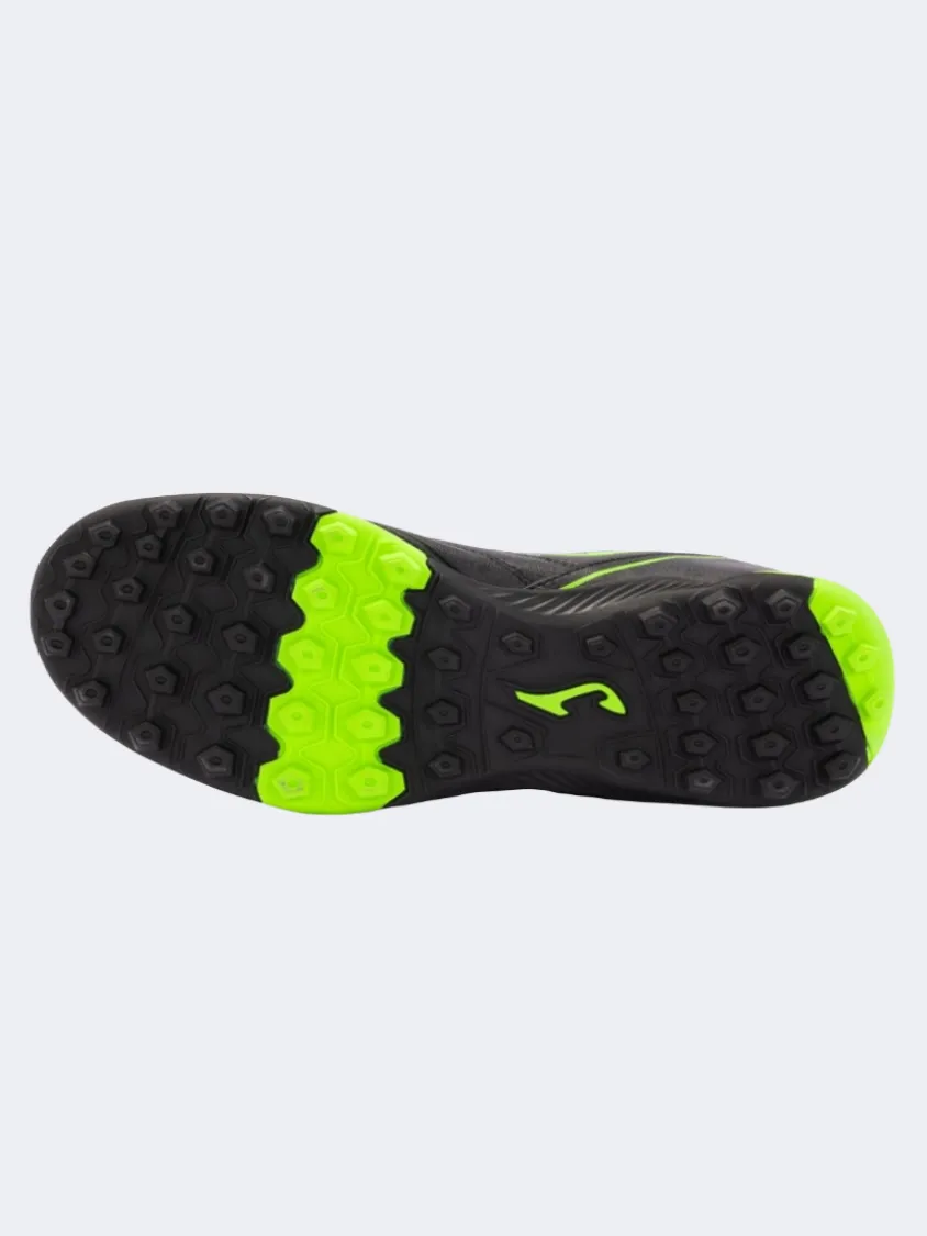 Tight Closure Game Training Joma Maxima 2401Tf Men Football Shoes Black/Green