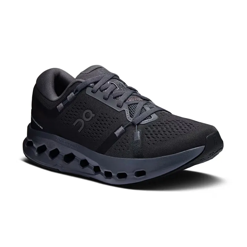 Women's Cloudsurfer 2 Black/Black Ergonomic City Adventure TPU Stability