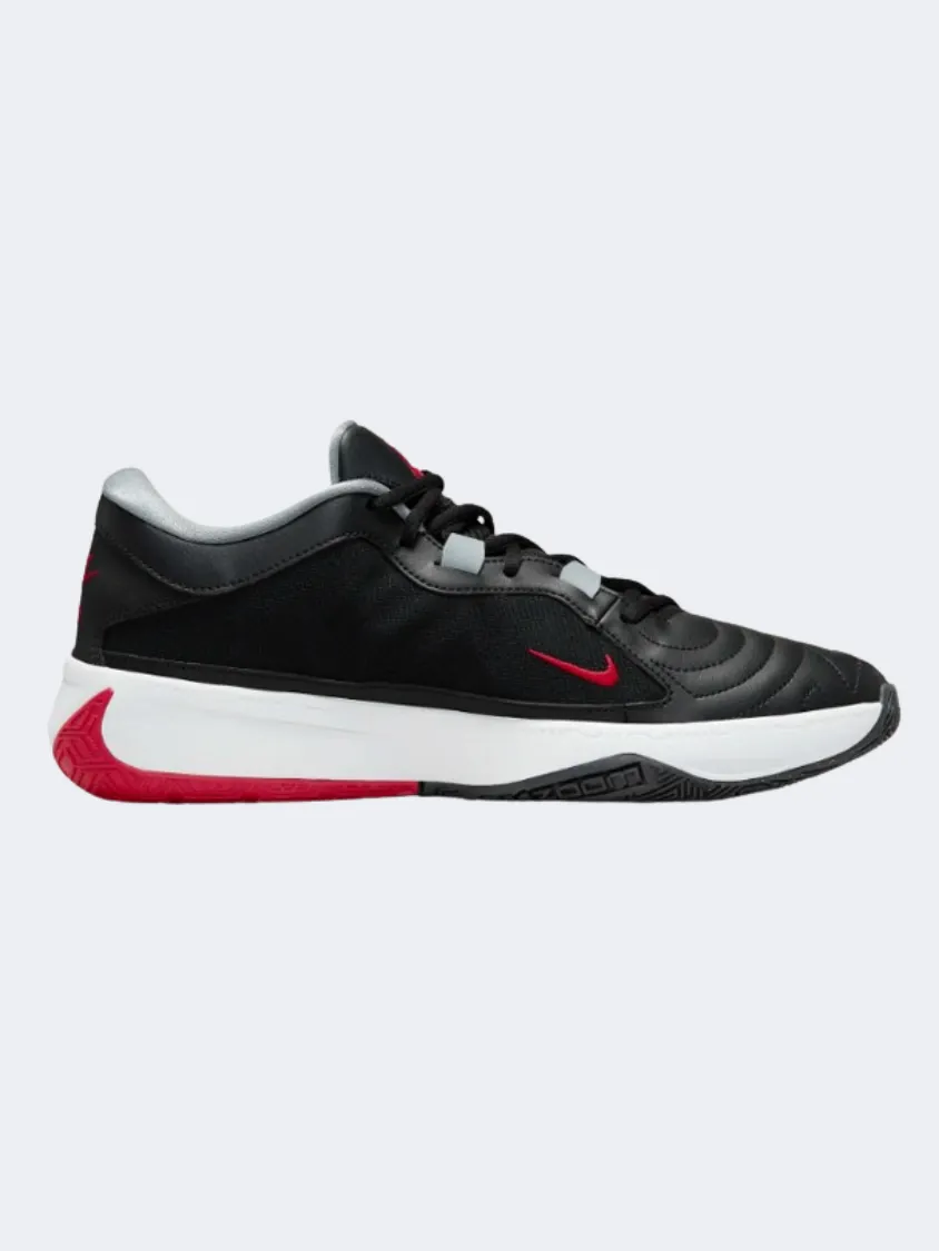 Nike Zoom Freak 5 Men Basketball Shoes Black/Red/Platinum Multi-Court Usage
