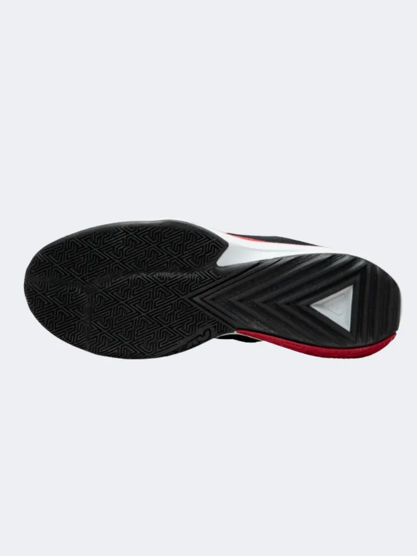 Nike Zoom Freak 5 Men Basketball Shoes Black/Red/Platinum Vibration Dampening Tech Rollbar technology