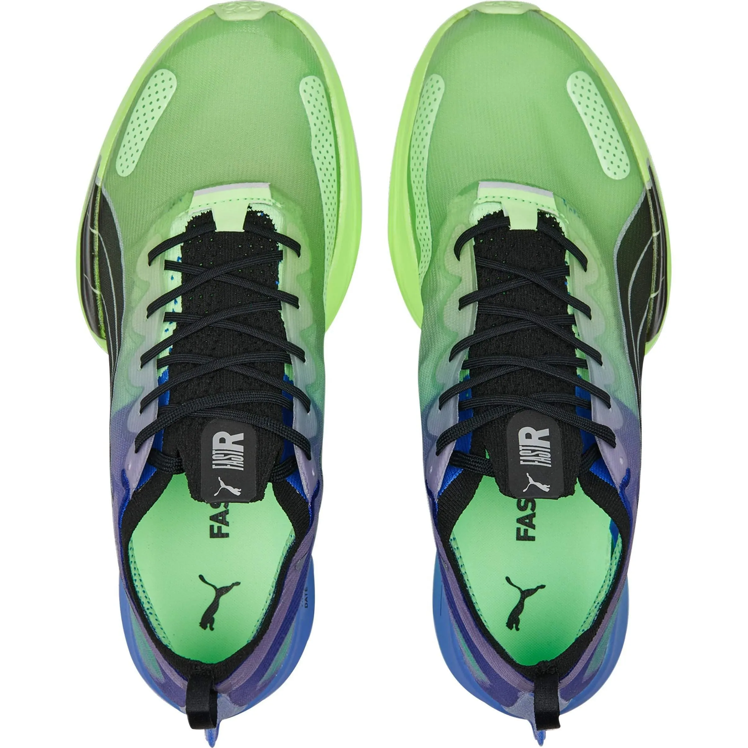 Kick Power Deep Shade Puma Fast-R Nitro Elite Mens Running Shoes - Blue