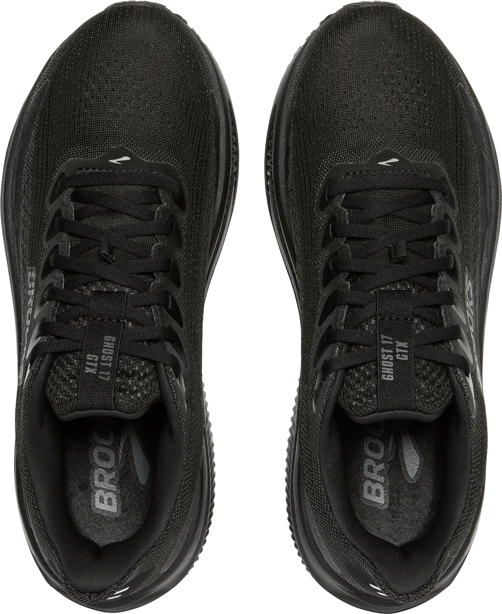 Everyday Shock absorption Brooks Ghost 17 GORE-TEX Mens Running Shoes - Black