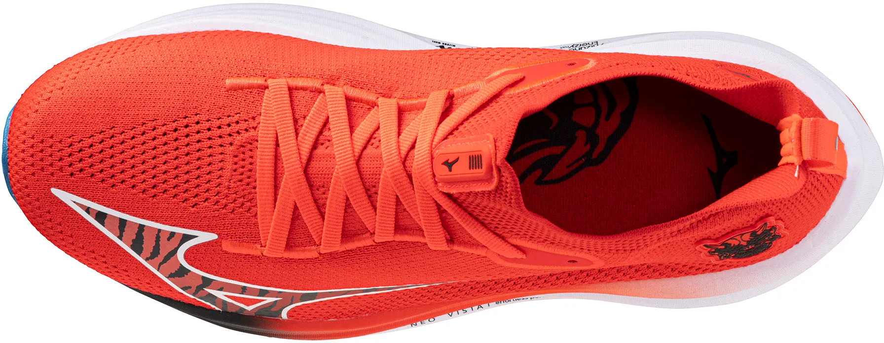 Mizuno Neo Vista Mens Running Shoes - Red Hero Walk Mono Style