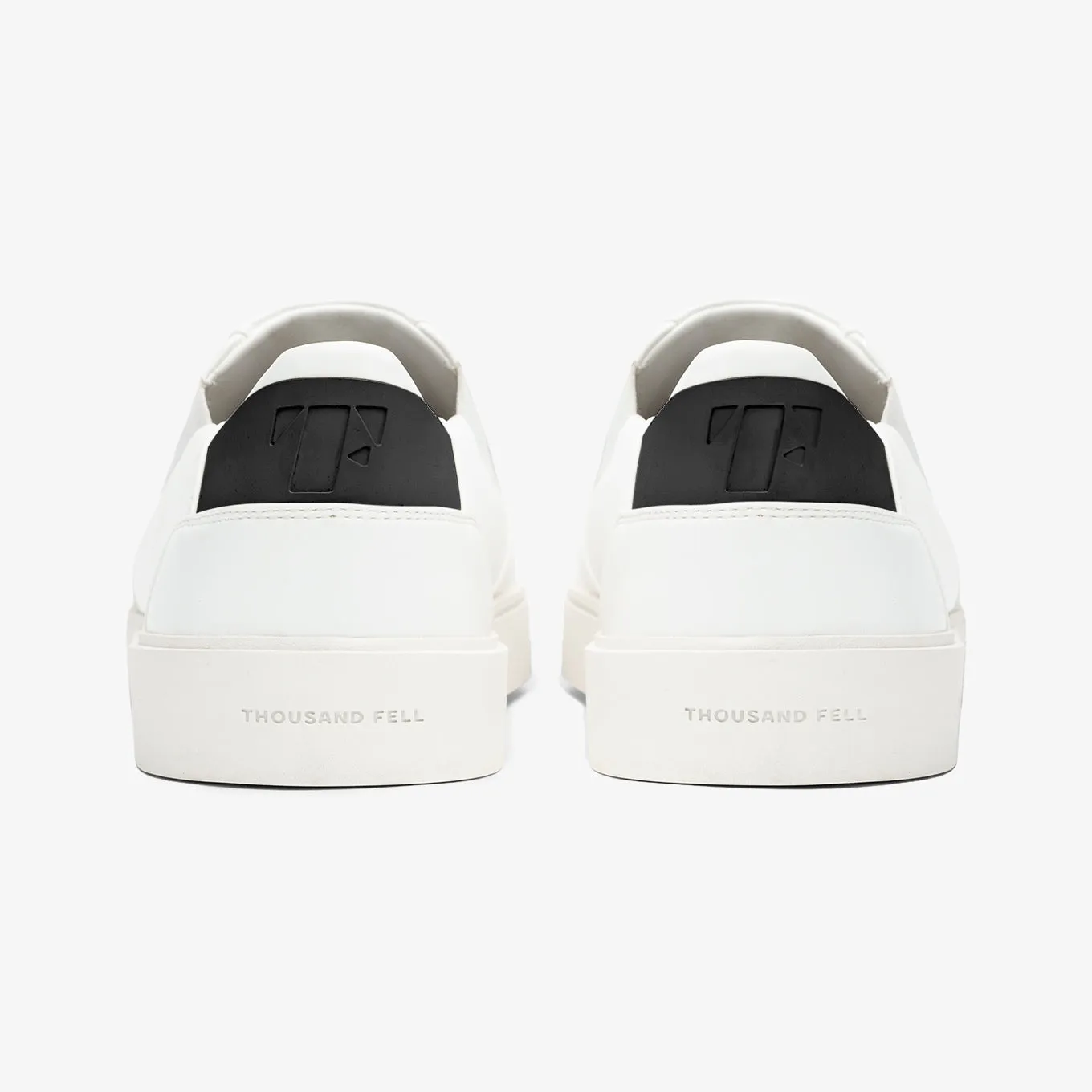 Travel Friendly Men's Slip On | White-Black