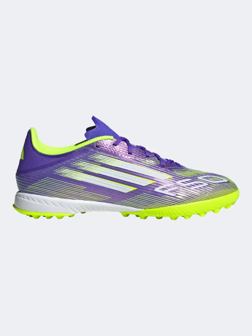 Sweat Control Adidas F50 League Tf Men Football Shoes Purple